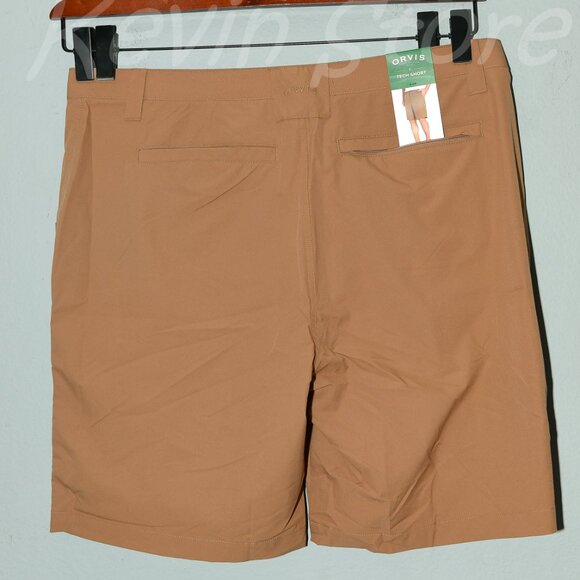 3 pairs Tan, Blue, Gray - Orvis Men’s Tech Shorts. Price is for 3.‎ - Picture 9 of 10